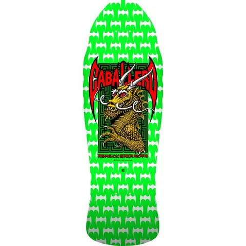 Powell Peralta Pro Steve Caballero Street Lime Green deck