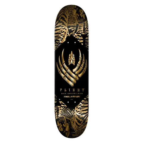 Powell Peralta Skeleton Gold Foil FLIGHT - 8.63" K26 deck