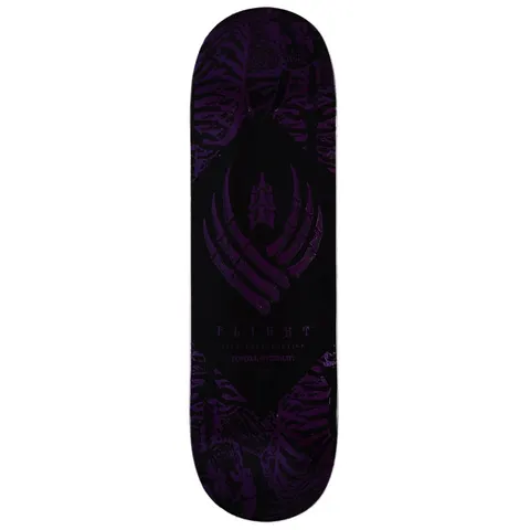 Powell Peralta Skeleton Purple Foil FLIGHT - 9.0" K26 deck