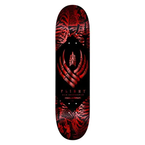 Powell Peralta Skeleton Red Foil FLIGHT - 8.38" K26 deck
