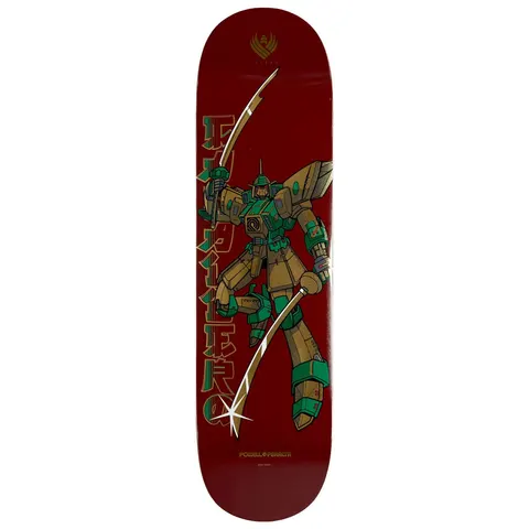 Powell Peralta Steve Caballero Gundam White / Gold Foil - Shape 243 - K20 deck