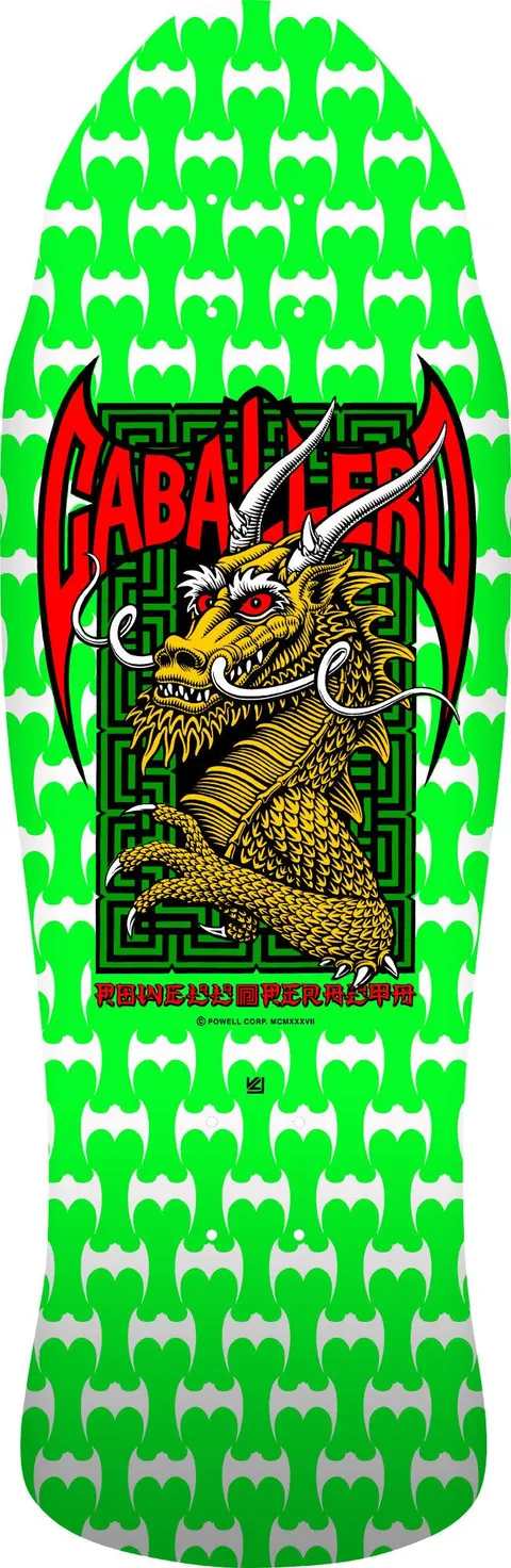 Powell Peralta Steve Caballero Street Green/White deck