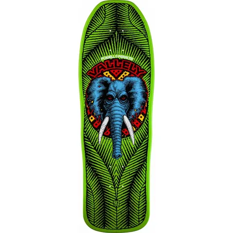 Powell Peralta Vallely Elephant Lime deck