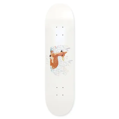 Skateboard Cafe Doe White deck