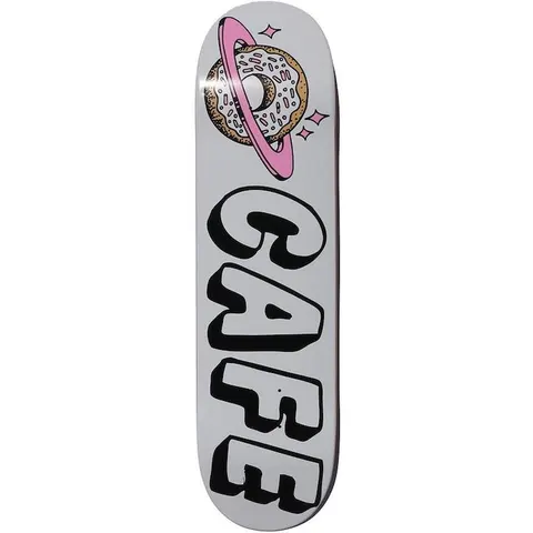Skateboard Cafe Planet Donut (White) deck