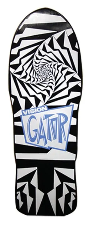 Vision Street Wear Gator II - Black/White deck