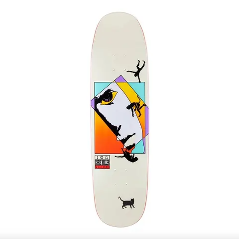 Welcome Chris Miller Faces on Catblood 2 - Bone - 8.75 deck