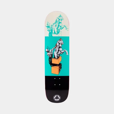 Welcome Hierophant on Big Bunyip - Teal/Black - 8.5 deck