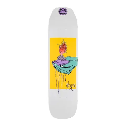 Welcome Nora Vasconcellos Soil on Wicked Princess - White Dip - 8.125 deck