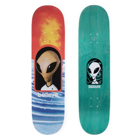 Alien Workshop Believe Reality PLEXI LAM 8.0 & 8.25 deck