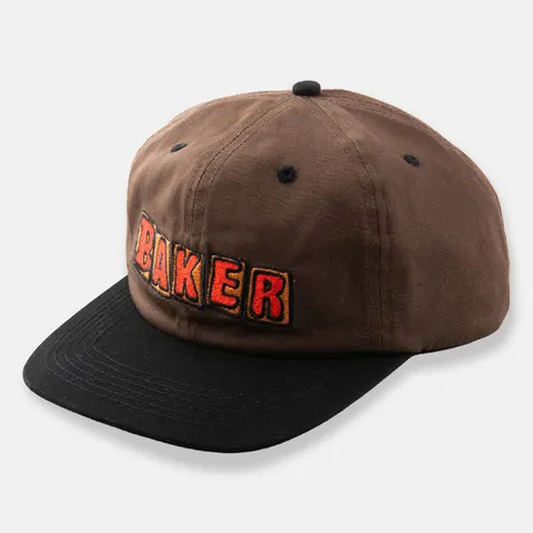 Baker Crumb Snapback Brown/Black deck