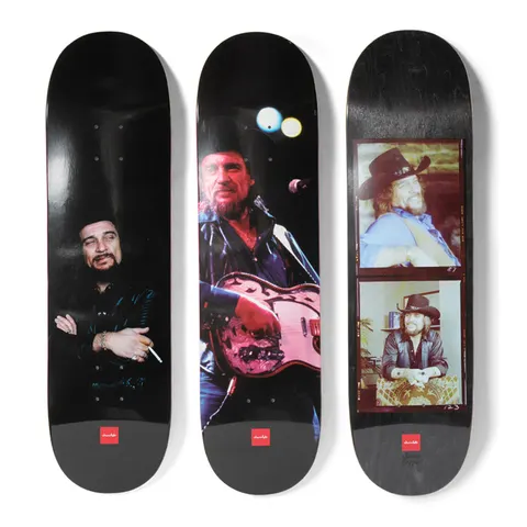 Chocolate Waylon Jennings Full Set deck