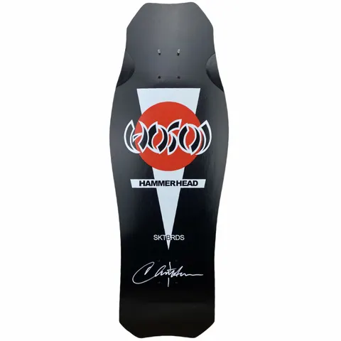 Hosoi Og Hammerhead [Autographed] Black deck