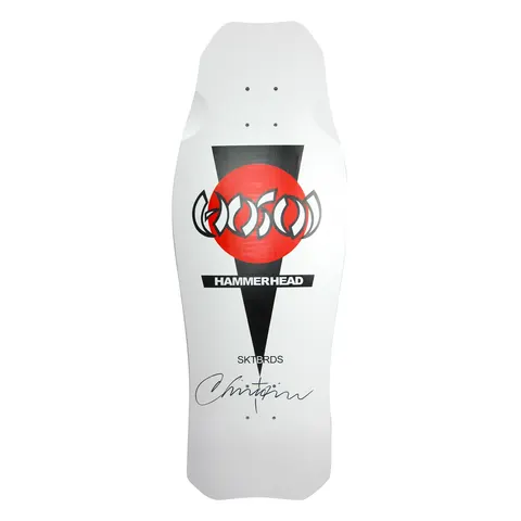Hosoi Og Hammerhead [Autographed] White deck