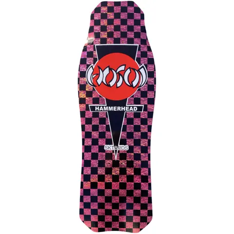 Hosoi Sparkle Rose Checkered Valentine'S 2026 Og Hammerhead Skateboa deck