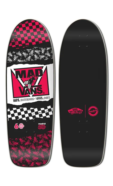 Madrid x Vans 50th Fly Retro Anniversary deck