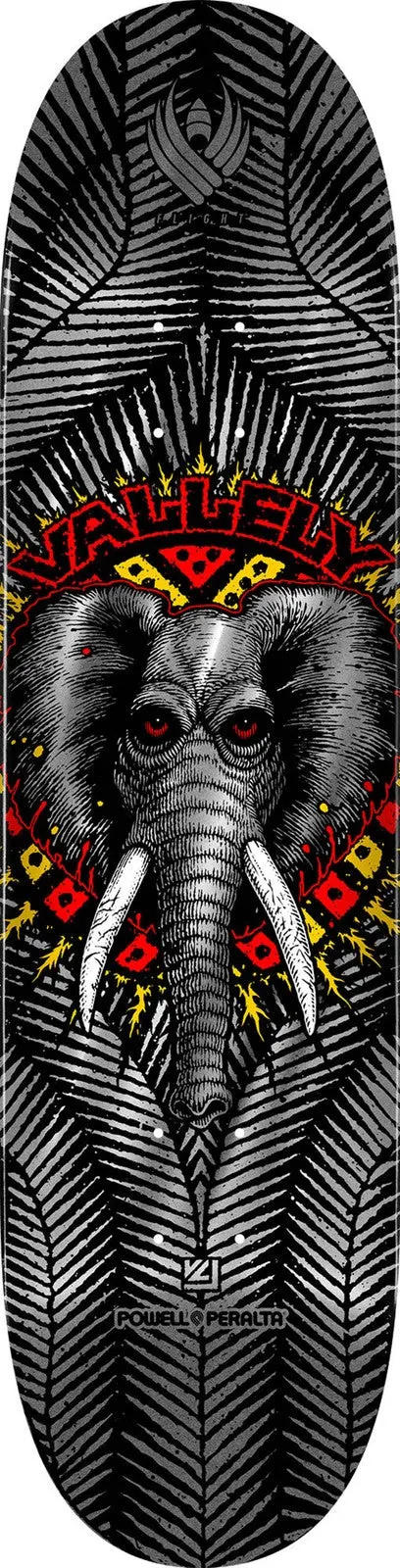 Powell Peralta Vallely Elephant Silver Foil [Autographed] Flight deck