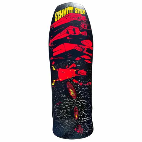 Schmitt Stix Joe Lopes Bbq Crackle Black White deck