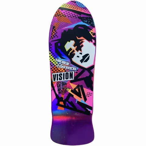 Vision Street Wear Mark Gonzales MG Pink Foil deck