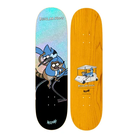 Welcome X Regular Show Fight deck