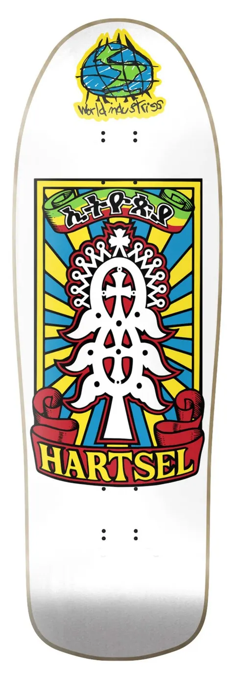 World Industries Jef Hartsel Yout Model deck