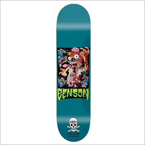 Death Skateboards Death Benson Psycho Rat 8 - Death Skateboards deck