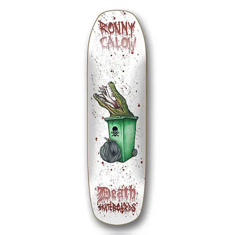 Death Skateboards Death Calow Crocodile Square Nose 9 Pool - Death Skateboards deck