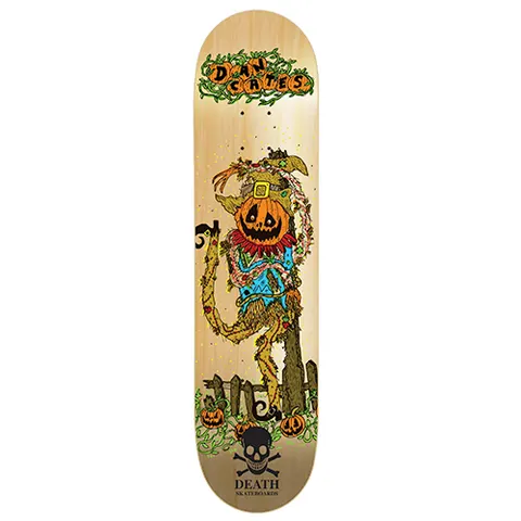 Death Skateboards Death Dan Cates Pumpkin 9 - Death Skateboards deck
