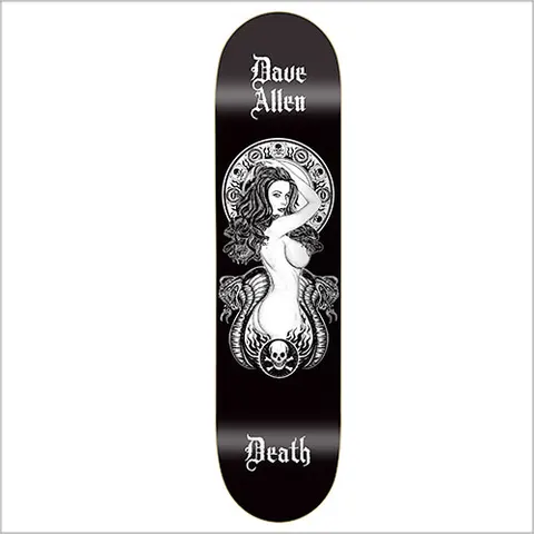 Death Skateboards Death Dave Allen Medusa - Death Skateboards deck