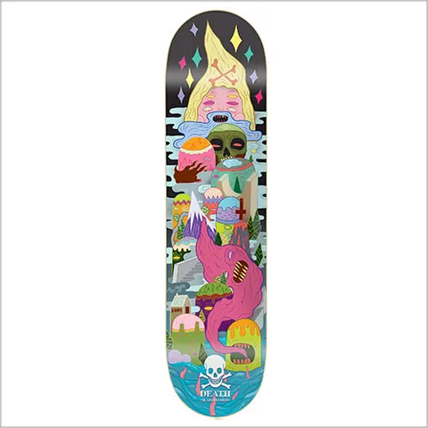 Death Skateboards Death Lurk 8 - Death Skateboards deck