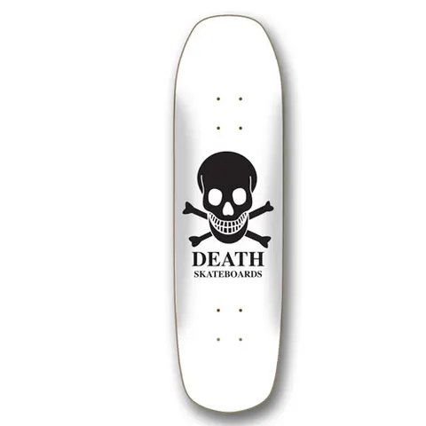 Death Skateboards Death Reverse Skull Square Nose 9 Pool - Death Skateboards deck
