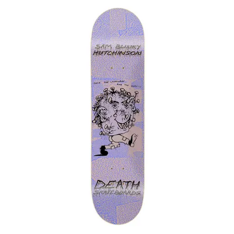 Death Skateboards Death Sam Blinky Hutchinson - Death Skateboards deck