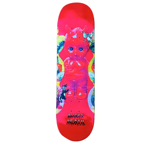 Death Skateboards Death Sam Blinky Hutchinson Evil Cherub - Death Skateboards deck
