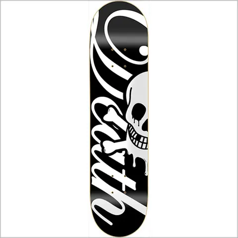 Death Skateboards Death Script Black/White 8 Popsicle2 - Death Skateboards deck