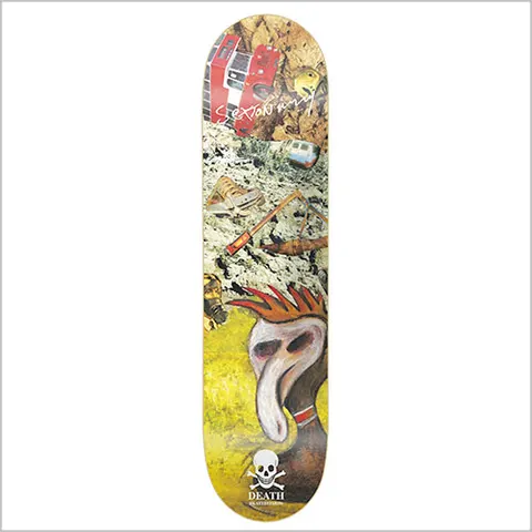 Death Skateboards Death Sexton Ming Plague Duck 8 - Death Skateboards deck
