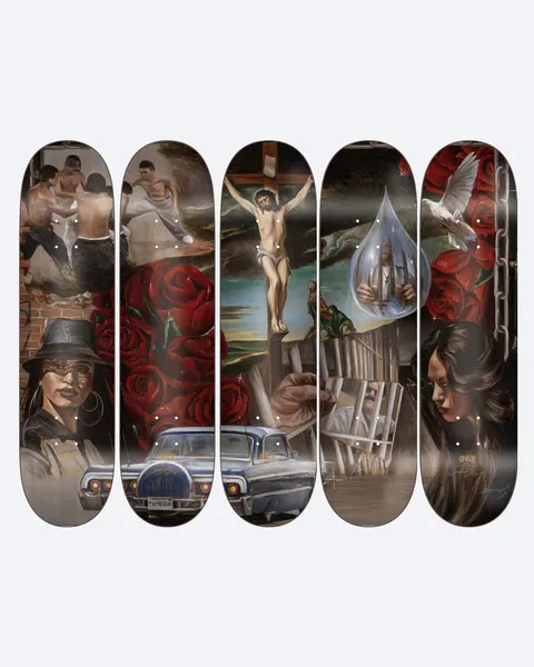 DGK x Godffiti Set deck