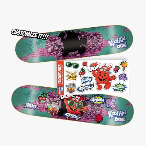 DGK x Kool - Aid Kam - O - Rama deck