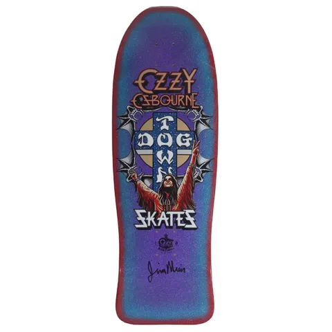 Dogtown Limited Dogtown Ozzy Osbourne - x - Purple Flake / Blue Flake / Red Flake Fade deck