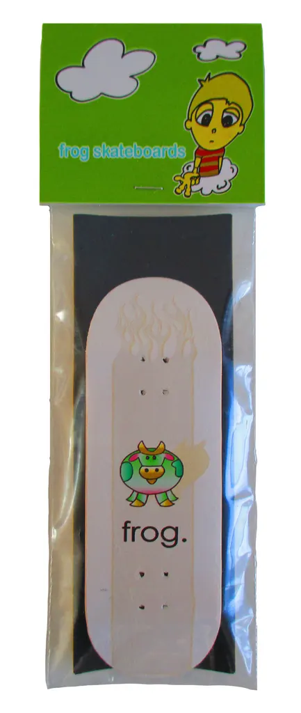 Frog Cow Fingerboard deck