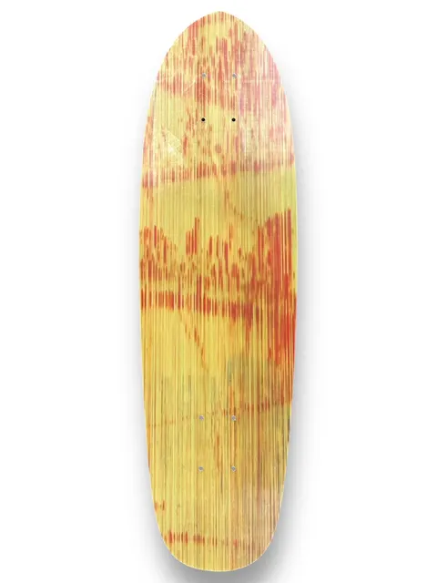 G&S Fibreflex + Brian Bent Collaboration - The Urban Flex - Red/ Green deck