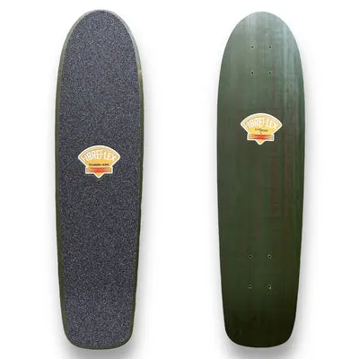 G&S Fibreflex TeamRider - 2 Tone - Green Top + Red/ Green Bottom deck