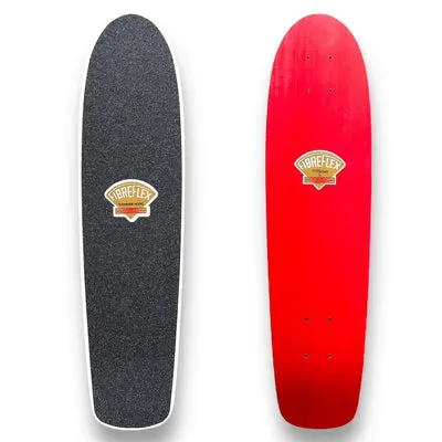 G&S Fibreflex TeamRider - 2 Tone - Vintage White Top + Red Bottom deck