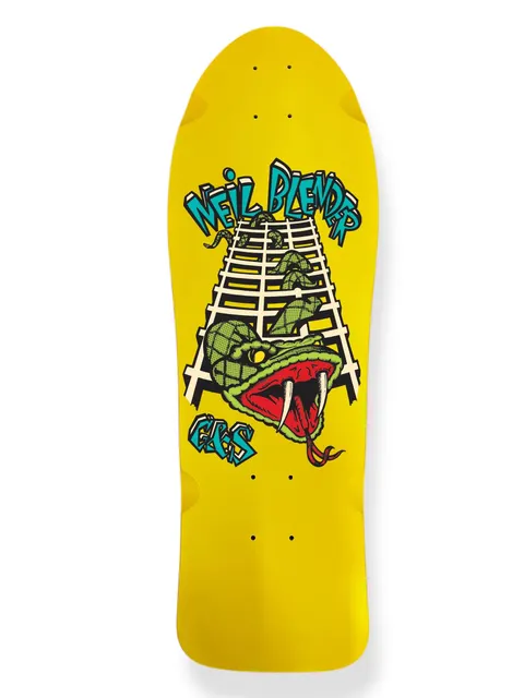 G&S Neil Blender 1984 Snake & Lattice - Yellow deck