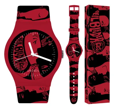 G&S Neil Blender FACES Vannen Watch - Limited Edition - Black & Red deck