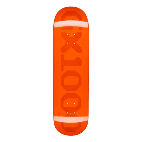 GX1000 OG Logo Orange Transparent Spray deck
