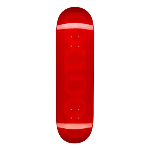 GX1000 OG Logo Red Transparent Spray deck