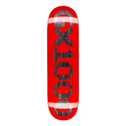 GX1000 OG Logo Red w/ Black Veneer deck