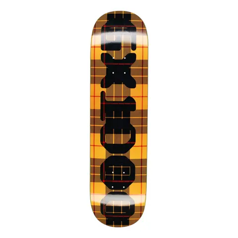 GX1000 OG Logo Tartan Yellow deck