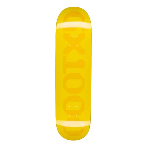 GX1000 OG Logo Yellow Transparent Spray deck