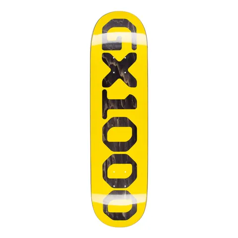 GX1000 OG Logo Yellow w/ Black Veneer deck